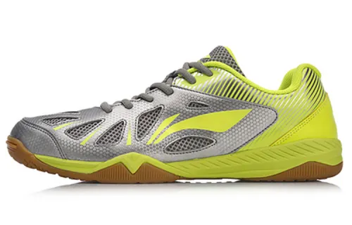 Li Ning Breathable Low top Training Shoes Unisex Silver Gray
