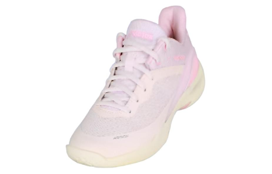 VICTOR Slip Resistant And Breathable Low top Badminton Shoes Women’s Pink