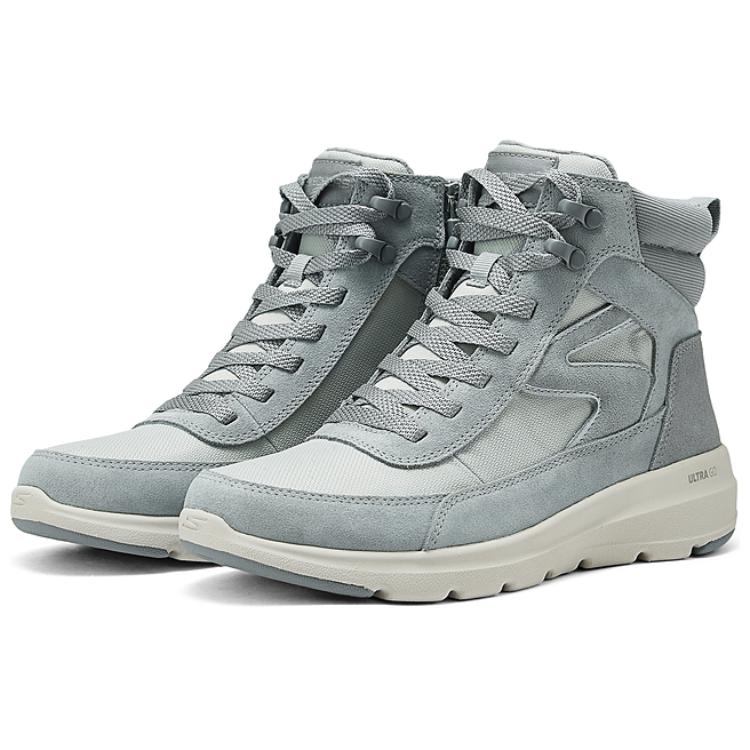Женские ботинки Skechers ON THE GO WOMENS (серые) — Серый — фото 2