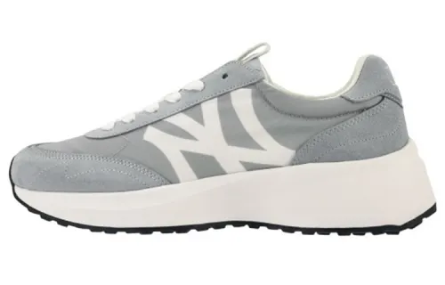 MLB Chunky Jogger New York Yankees Casual Slip Resistant Abrasion Resistant Low top Chunky Sneakers Unisex Gray