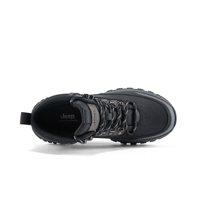 Jeep Abrasion Resistant Lightweight Anti Twist High top Mountaineering Shoes Men’s