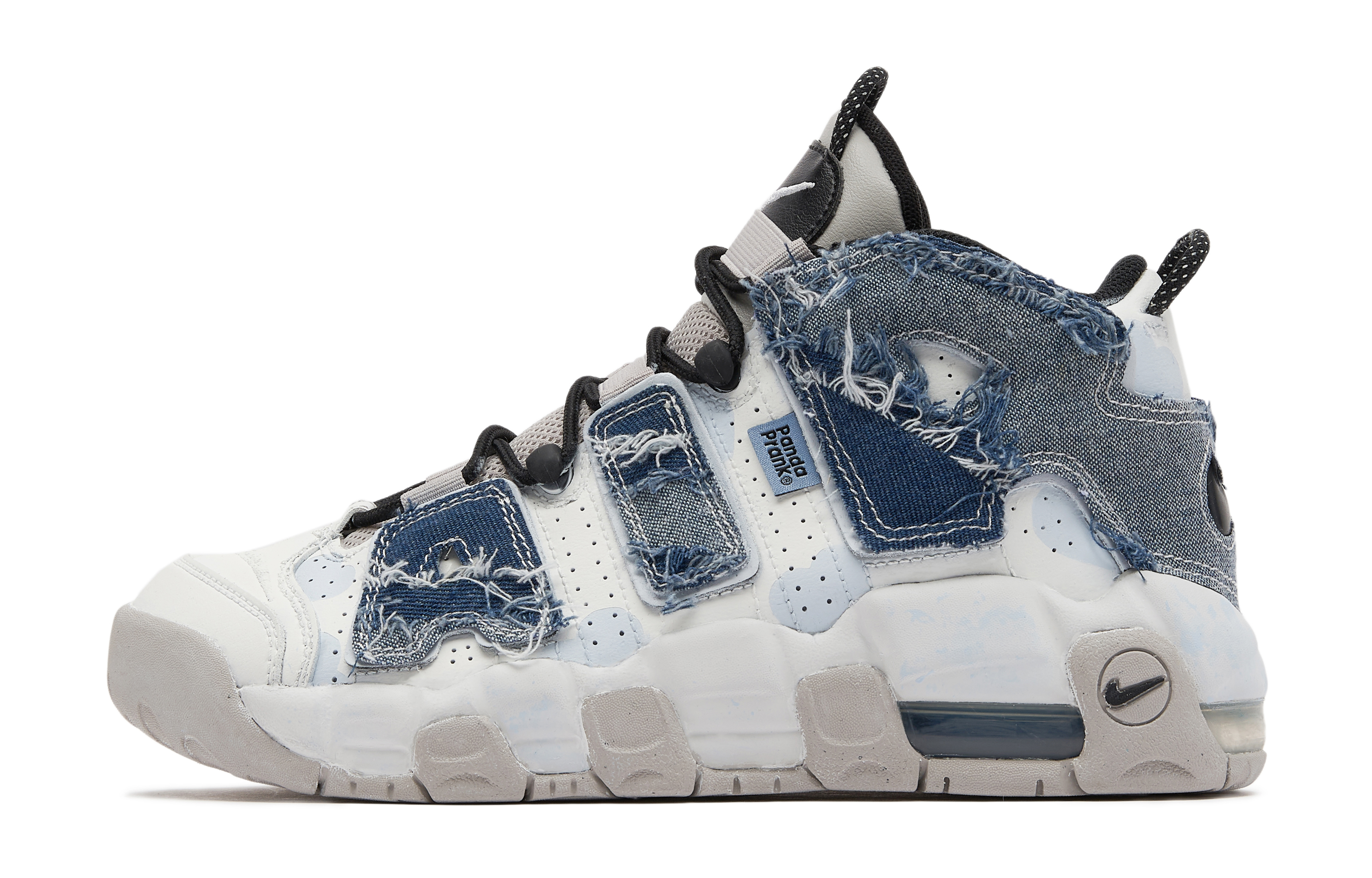 Nike Air More Uptempo Panda Mischief, Special Project, Heartbeat Mail, Elf Casual Mid top Vintage Basketball Shoes