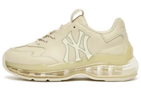 MLB Big Ball Chunky Synthetic Leather Slip Resistant, Abrasion Resistant, Lightweight Low top Chunky Sneakers Unisex