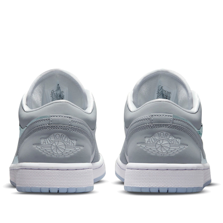Jordan Air Jordan 1 Vintage Basketball Shoes Women’s Low Top Gray/White