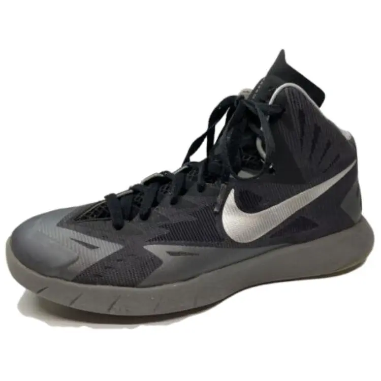 Nike Lunar Hyperquickness Slip Resistant Slip Resistant Low top Basketball Shoes Men's Black