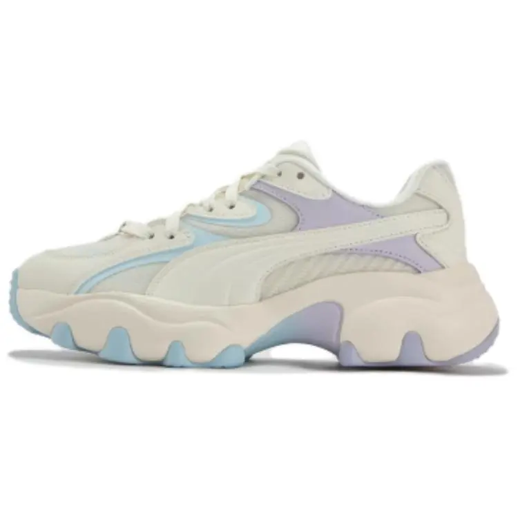 PUMA Pulsar Abrasion Resistant Abrasion Resistant Low top Chunky Sneakers Women's Beige