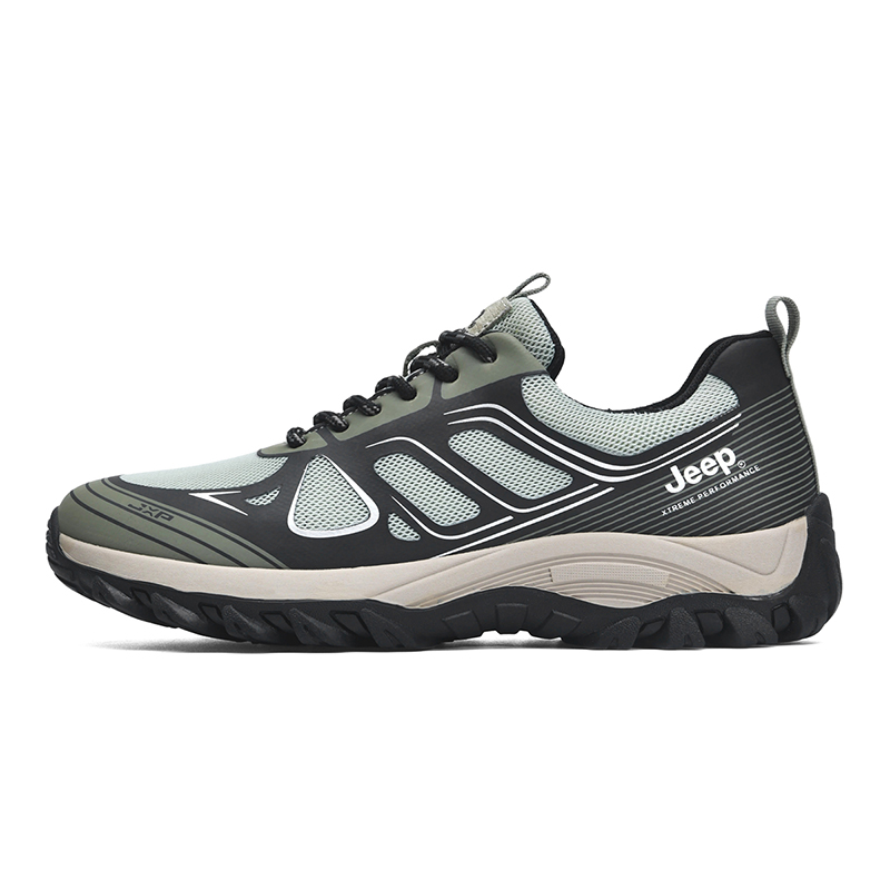 Jeep Comfortable Low top Hiking Shoes Men’s Avocado Green