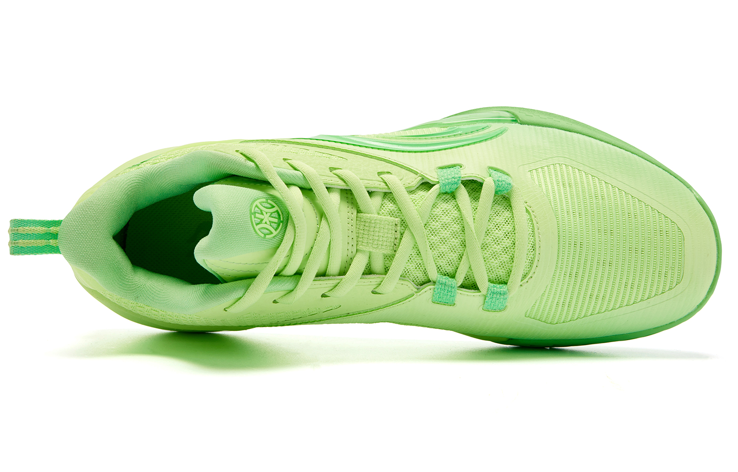 QIAODAN Halberd 7TEAM Cushioning Slip Resistant Abrasion Resistant Low top Basketball Shoes Men’s Green