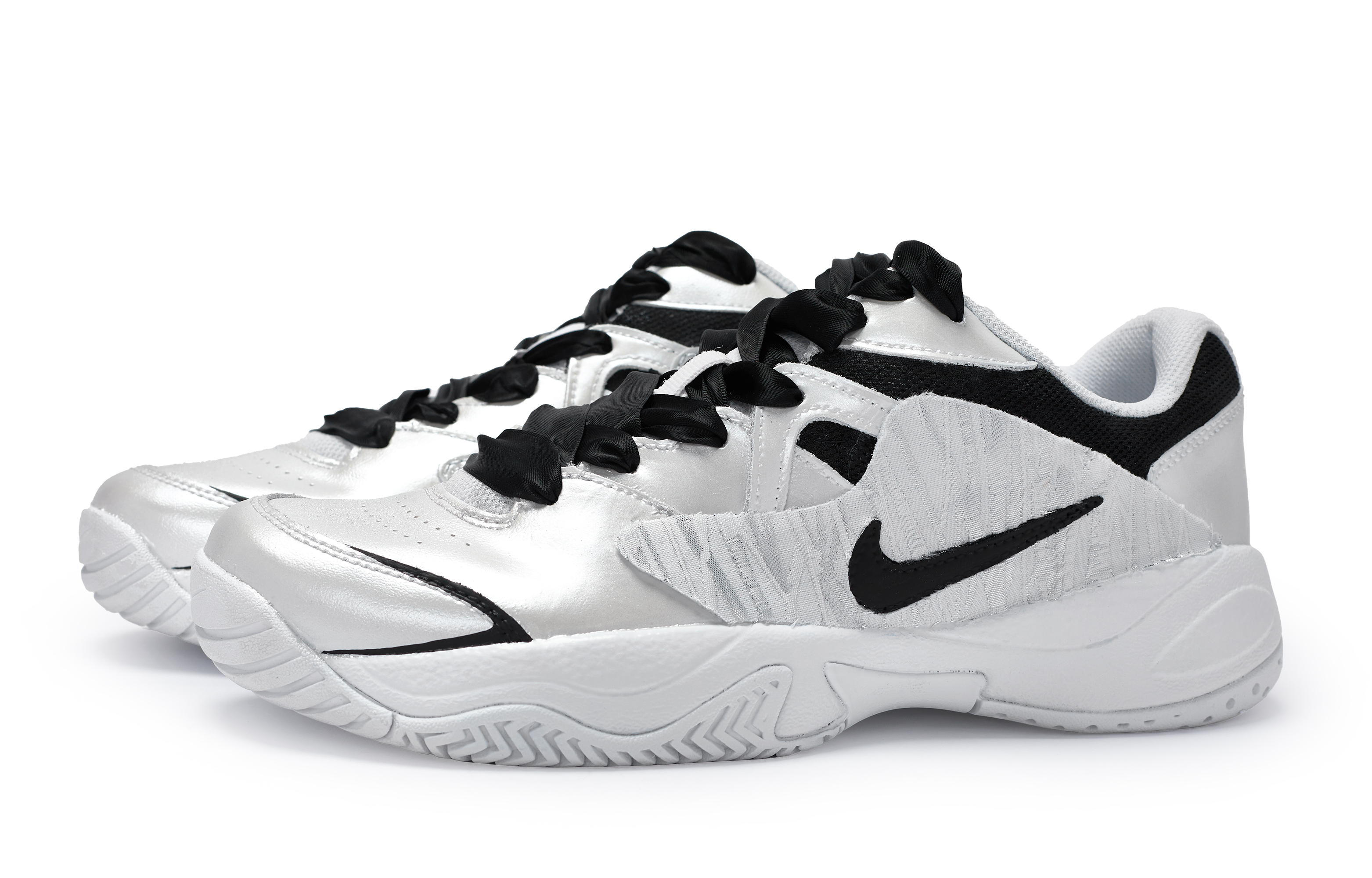 Nike Court Lite 2 811 Manufacturing, Silver Dreamy, Special Shoe Box Slip Resistant Slip Resistant Low top Tennis Shoes