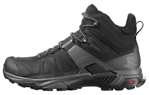 SALOMON X Ultra 4 Mountaineering & Hiking Shoes Men's Mid Top Black