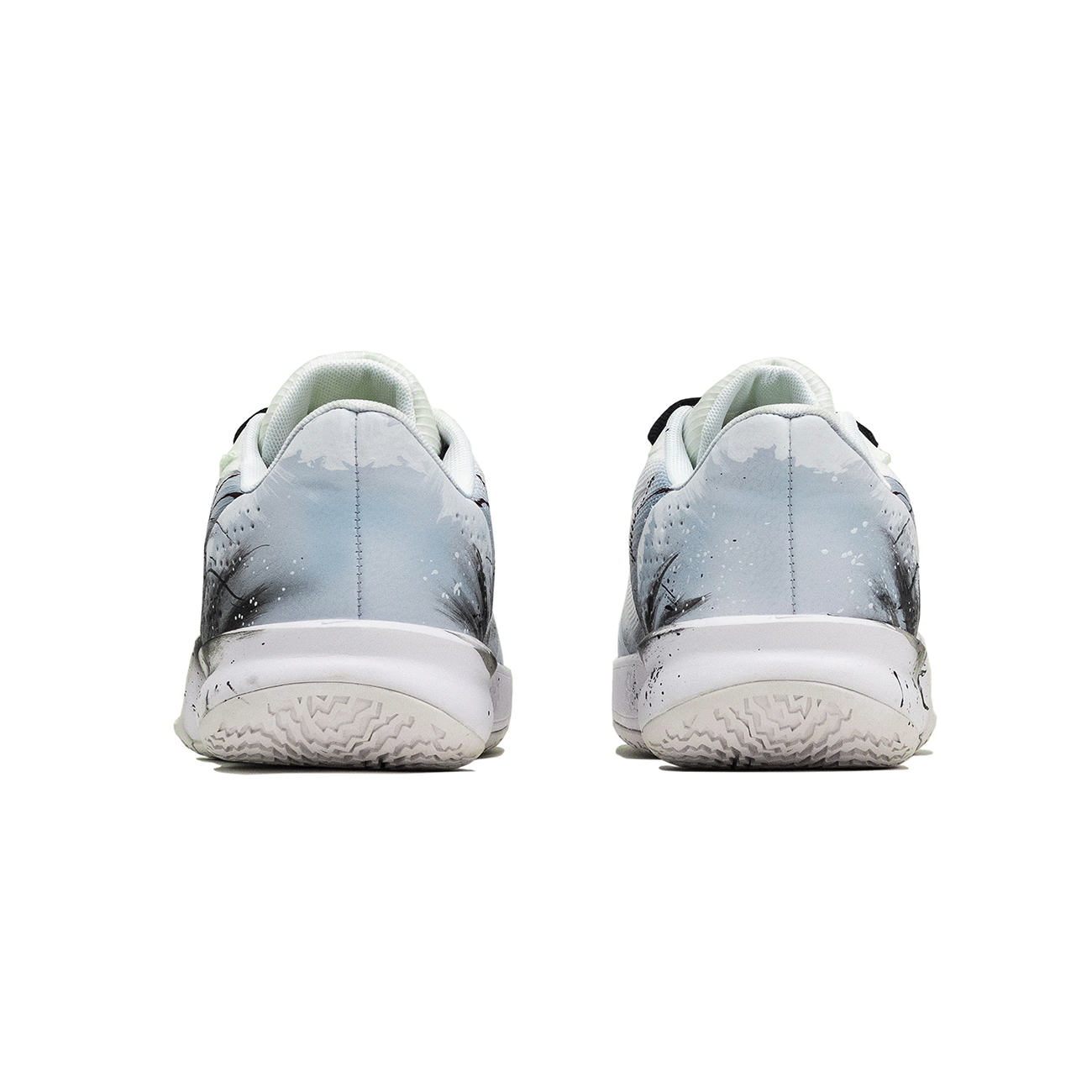 Nike Precision 7 Ao Guang And Moonlight Cushioning Low top Basketball Shoes Unisex Gray White