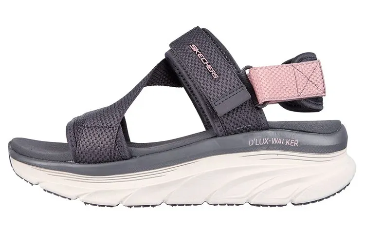 Skechers Beach Sandals Women's Gray/Pink