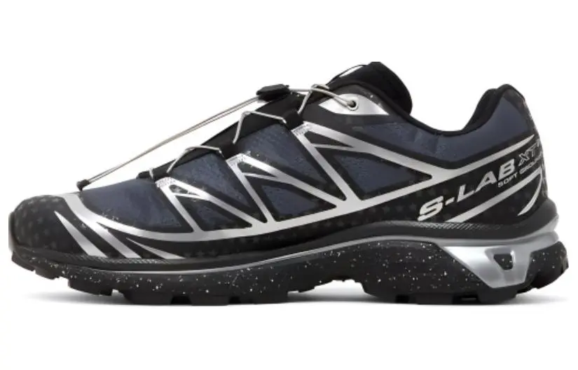 SALOMON x Atmos XT 6 Cushioning Slip Resistant Abrasion Resistant Low top Outdoor Shoes Men's Black