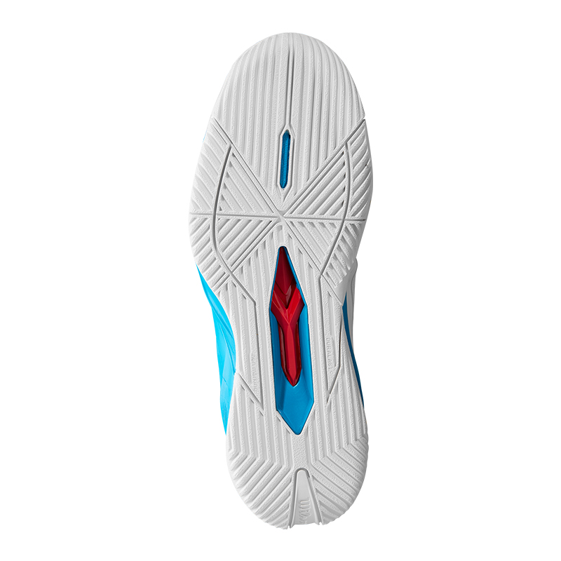 Wilson RUSH PRO 4.5 Textile, Synthetic Leather Abrasion Resistant Support Low top Tennis Shoes Men’s Blue