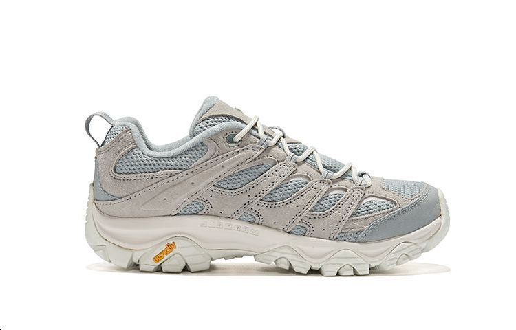 MERRELL Breathable Abrasion Resistant Breathable And Wear resistant Low top Mountaineering Shoes Men’s Light Blue