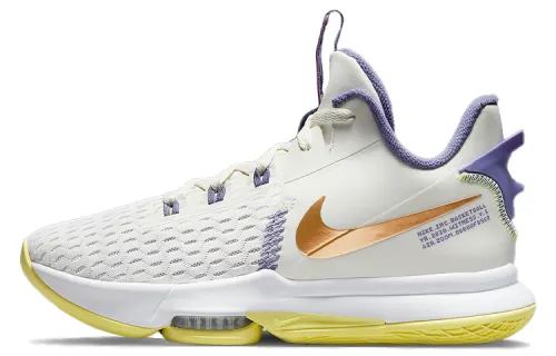 Nike LeBron Witness 5 Ep 'Summit White Metallic Bronze'