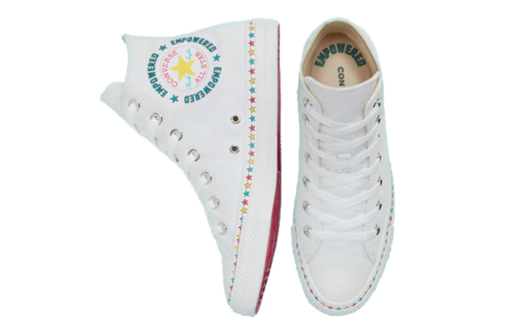 Женские кеды Converse Chuck Taylor All Star Empowered By Her (белые) — фото 4