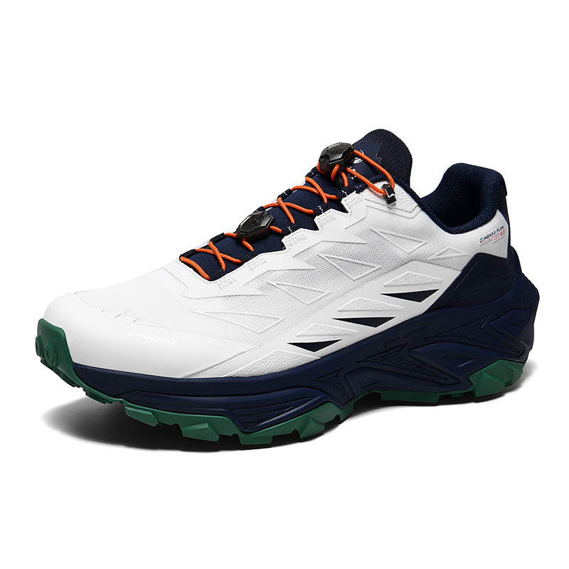 GLUNA Trail Running Shoes Unisex, Fashionable And Versatile Snow Porcelain Cobalt Blue