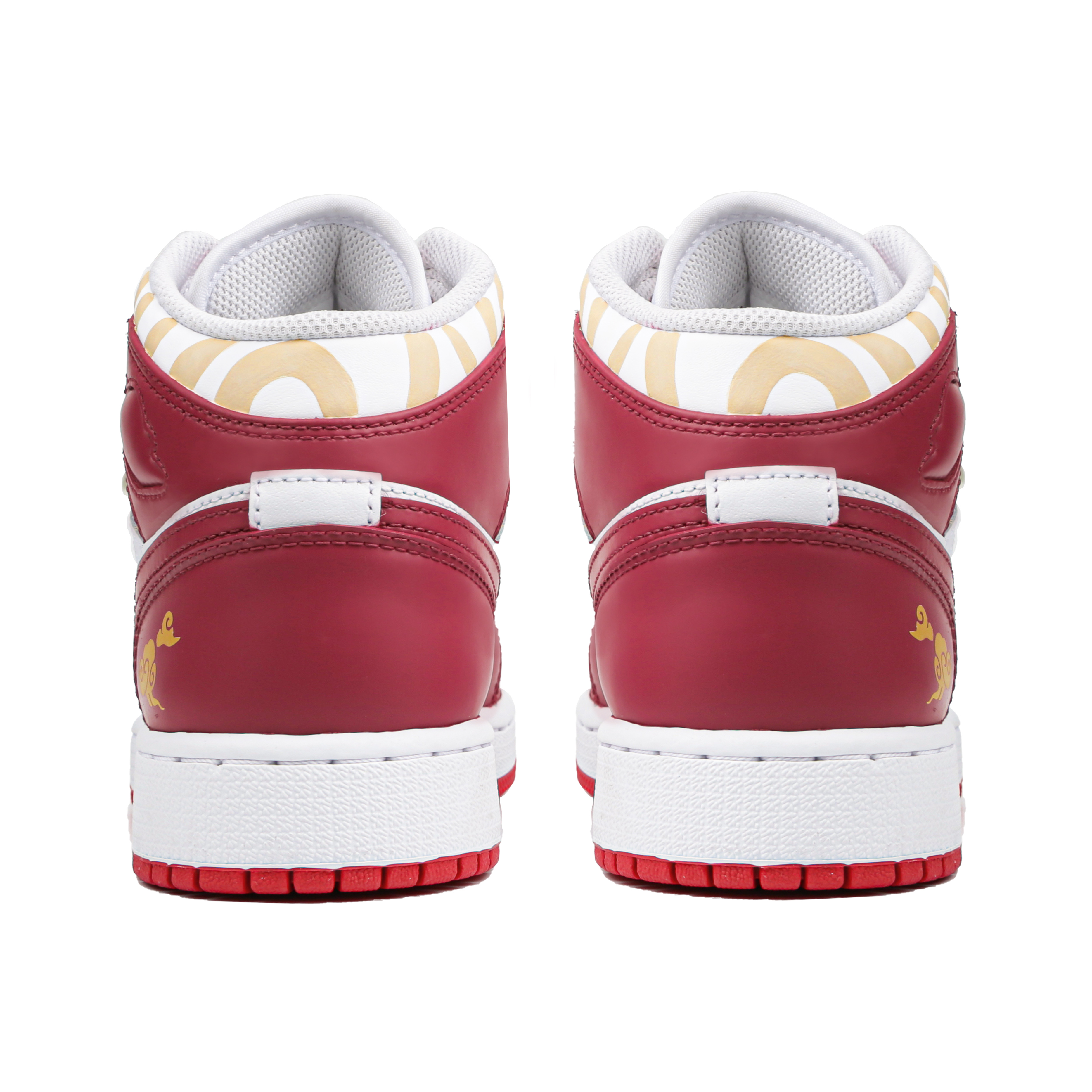 Jordan Air Jordan 1 High top Vintage Basketball Shoes GS Red