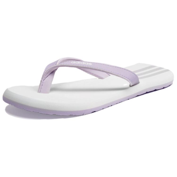 Adidas Eezay Flip Flops Purple White Slippers 'Purple White' Women's