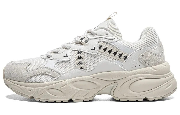 Kappa Textile, Synthetic Leather Slip Resistant, Abrasion Resistant, Breathable, Lightweight Low top Chunky Sneakers