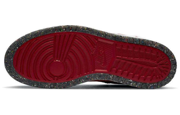 Мужские кроссовки Jordan Air Jordan 1 Crater zoom air cmft "crater red" (красно-черный) — Красный / чёрный — фото 6
