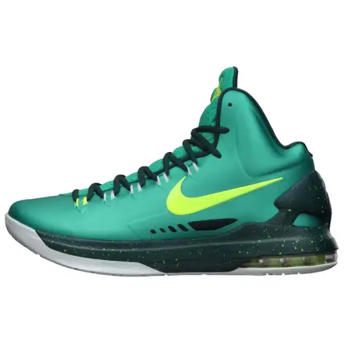 Nike KD 5 Hulk Cushioning Slip Resistant Cushioning Slip Resistant High top Basketball Shoes Men's Cyan