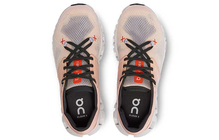 On Running Cloud X 3 Rose Sand Women’s