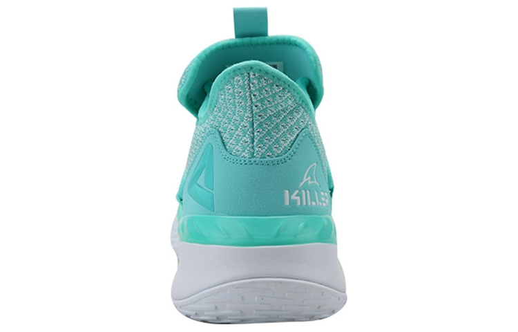 PEAK Slip Resistant Abrasion Resistant Mid top Performance Basketball Shoes Men's Green