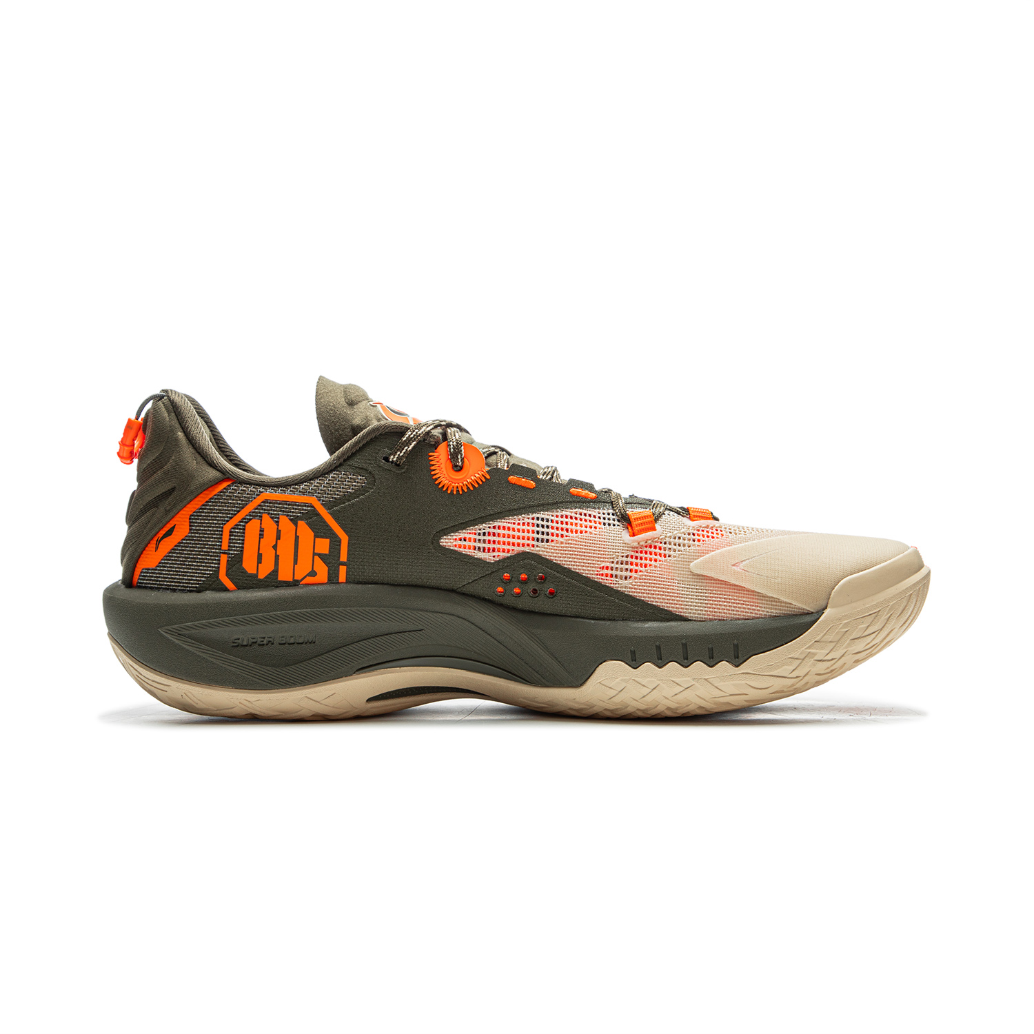 Li Ning Guerilla 1 Super Cushioning Rebound Low top Basketball Shoes Men’s Yellow Green