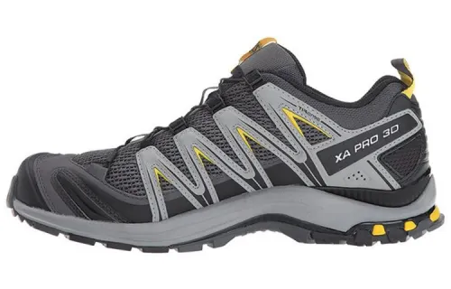SALOMON XA PRO 3D LA YAUTE Slip Resistant Abrasion Resistant River Trekking Shoes Men's Gray