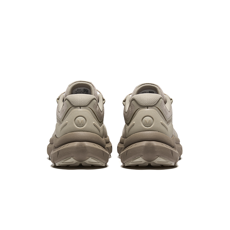 MERRELL Cushioning, Wear Resistant Low top Hiking Shoes Unisex Gray Khaki