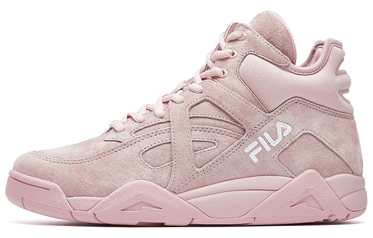 FILA Cage Retro Basketball Shoes Pink Women’s