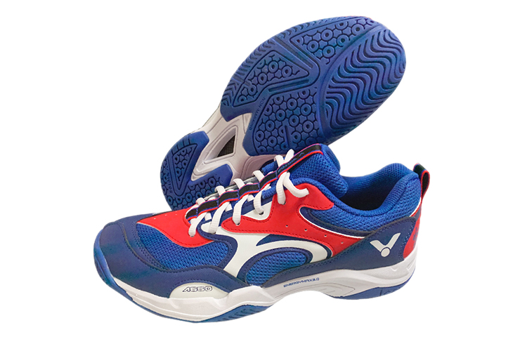 VICTOR Mesh, Synthetic Leather Color Block Slip Resistant Abrasion Resistant Breathable Cushioning