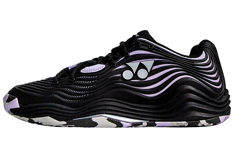 YONEX Power Cushion Tennis Shoes Unisex Low Top Black Purple