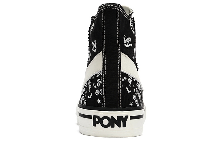 Pony Shooter Trendy Slip Resistant Abrasion Resistant Slip Resistant Abrasion Resistant High top Canvas Shoes Men's