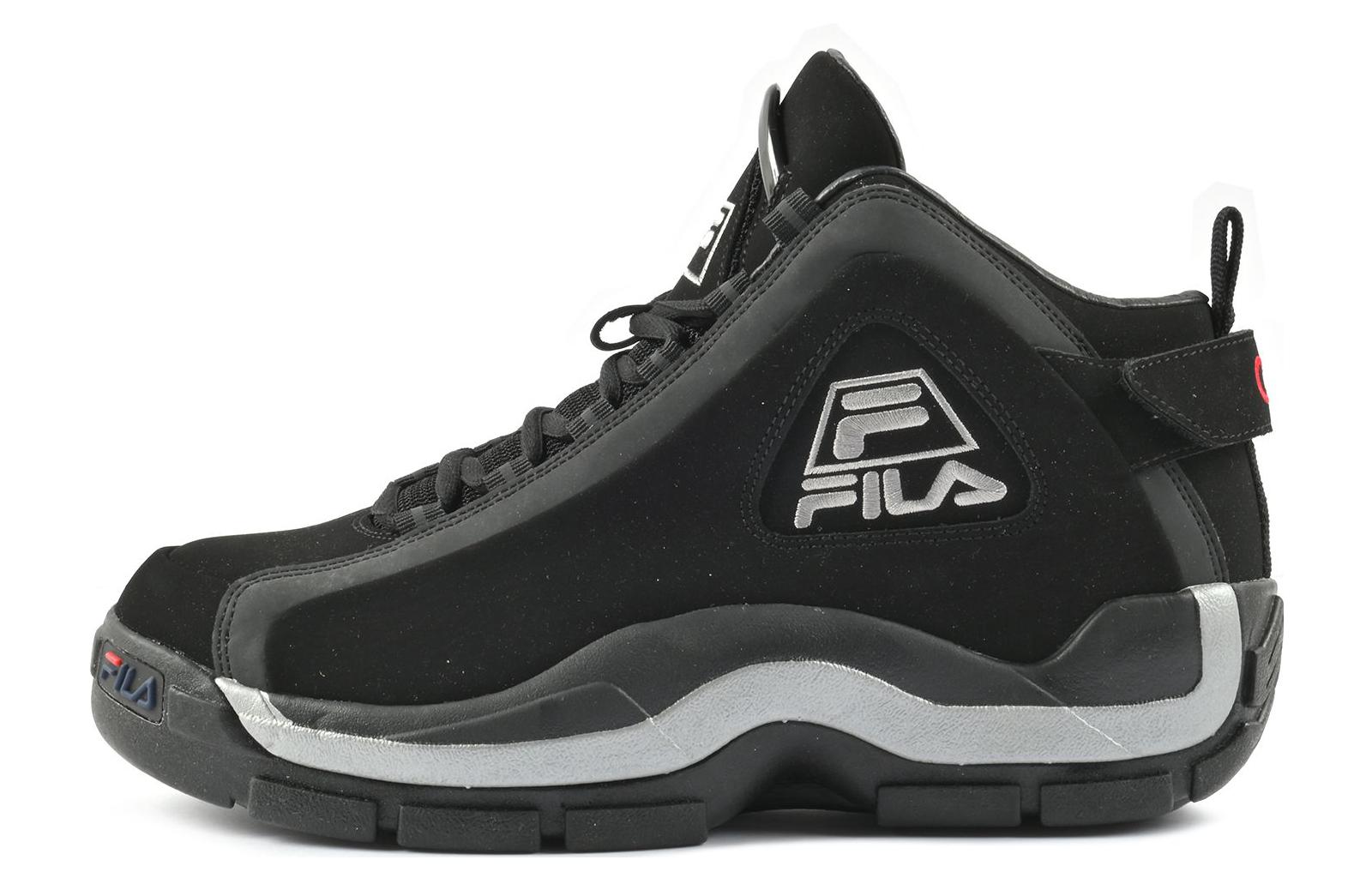 FILA Grant Hill 2 High top Vintage Basketball Shoes Unisex Black White