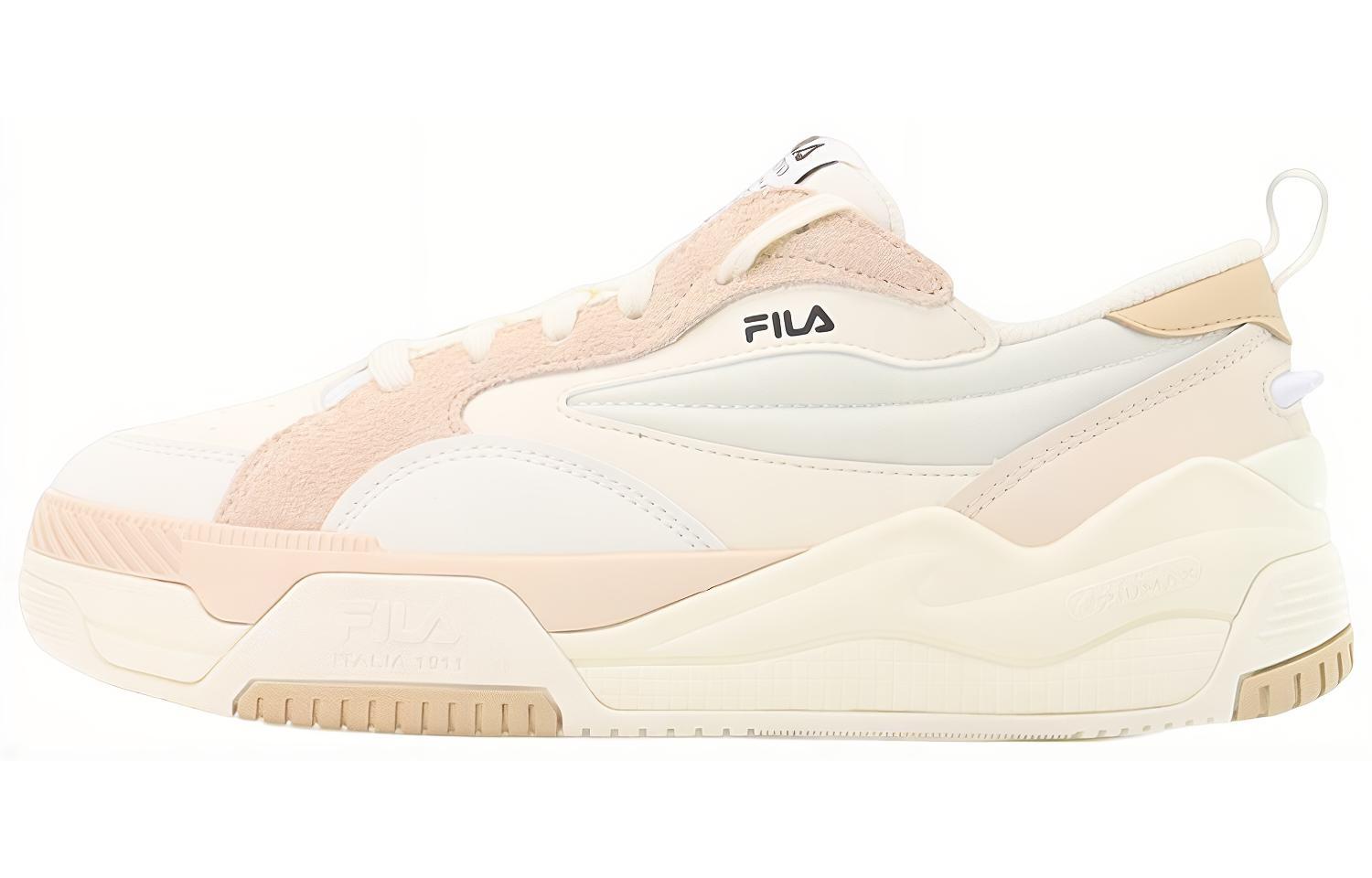 FILA CANESTRO Textile, Synthetic Leather, Leather Low top Vintage Basketball Shoes Women’s White