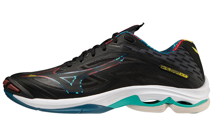 Mizuno Fabric leather, versatile and comfortable, non-slip and wear-resistant, low-top volleyball shoes, same style for men and women