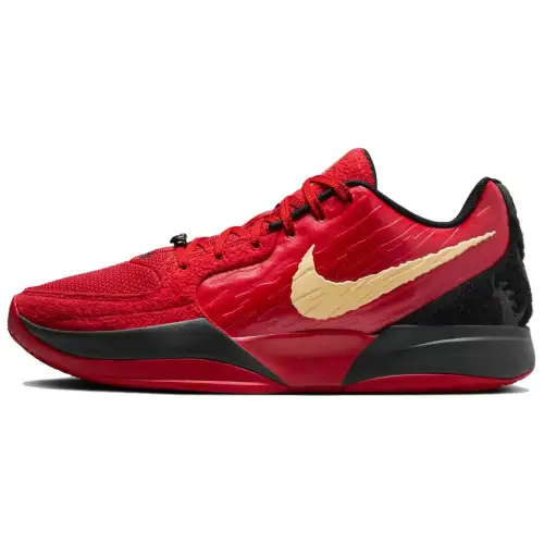 Nike Ja 2 Morant second generation Nightmare EP, comfortable and versatile, non-slip and wear-resistant, low-top basketball shoes, same style for men and women, red, black and yellow, domestic version