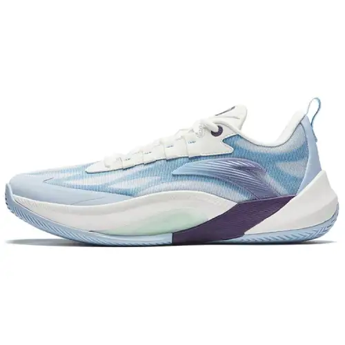 Anta Zap 1 Cushioning, Wear Resistant Low top Basketball Shoes Men's White Blue