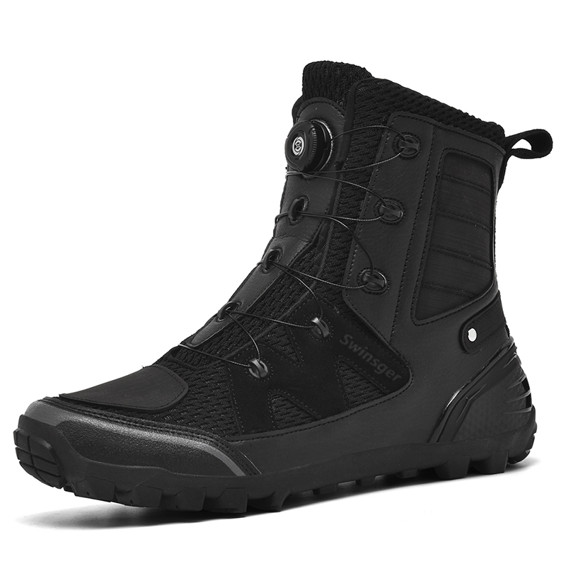 Swinsger Good Looking Motorcycle Shoes Abrasion Resistant Abrasion Resistant High top Cycling Shoes Men’s