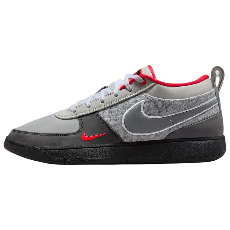 Nike Book 1 Comfortable And Lightweight Slip Resistant Abrasion Resistant Low top Basketball Shoes Unisex Gray Black