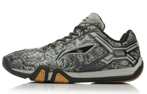 Li Ning Quick Start Badminton Shoes Men's Low Top New Basic Black