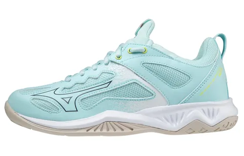Mizuno Shadow Volleyball Shoes Women's Low Top Blue