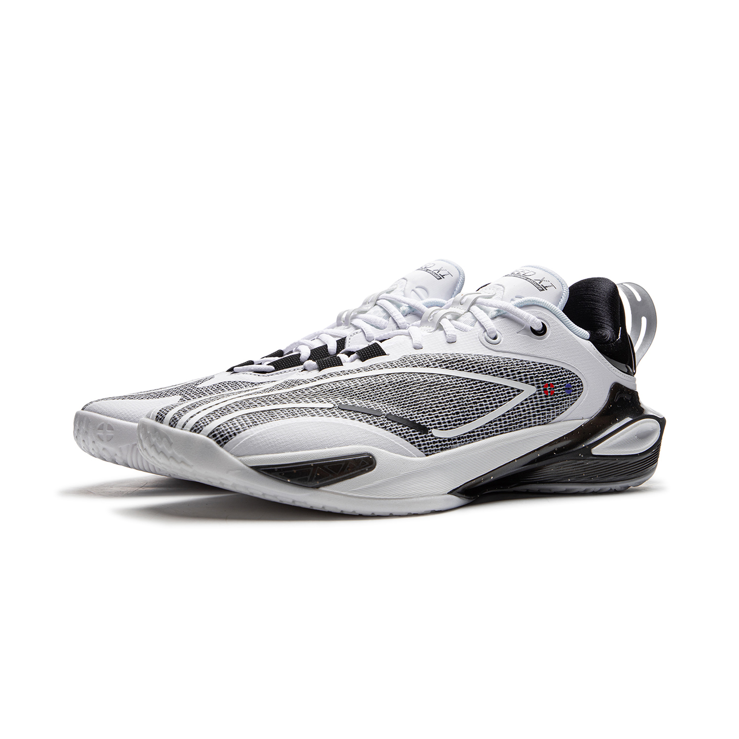 Li Ning Speed 11 Support Rebound Low top Basketball Shoes Men’s Black White