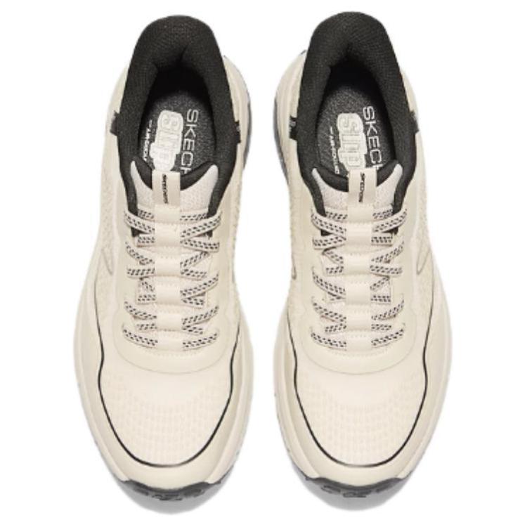 Skechers OUTDOOR MENS Trendy Low top Hiking Shoes Men’s White Black