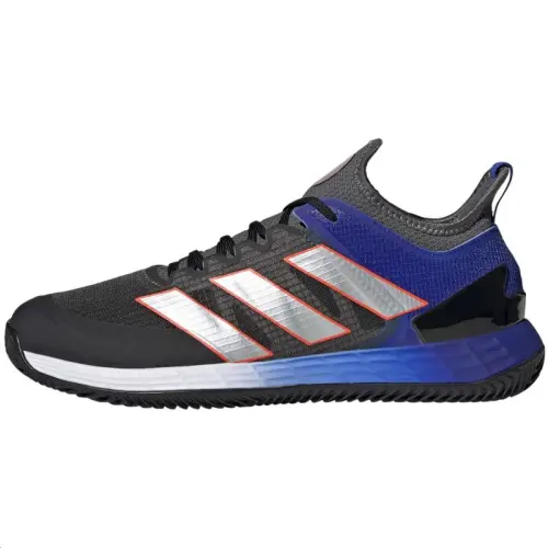 Adidas Adizero Ubersonic 4 Slip Resistant Abrasion Resistant Low top Training Shoes Men's Gray Blue
