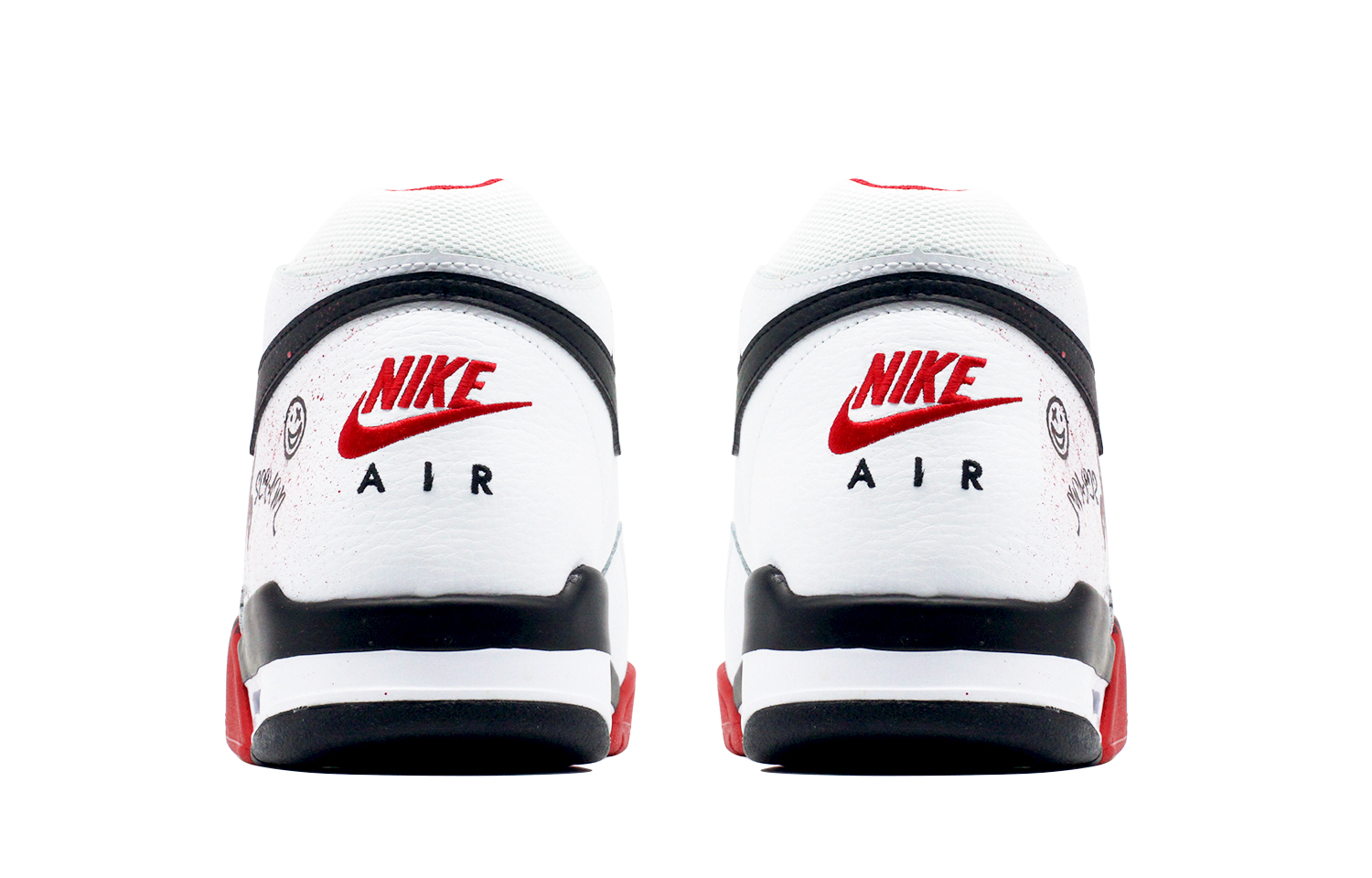 Nike Flight Legacy Craze Street Graffiti, Classic Vintage Fashion Style Cushioning Slip Resistant Abrasion Resistant