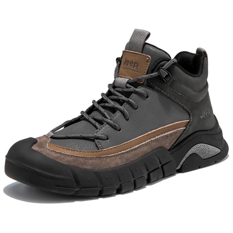 Jeep Low top Hiking Shoes Men’s Black Gray